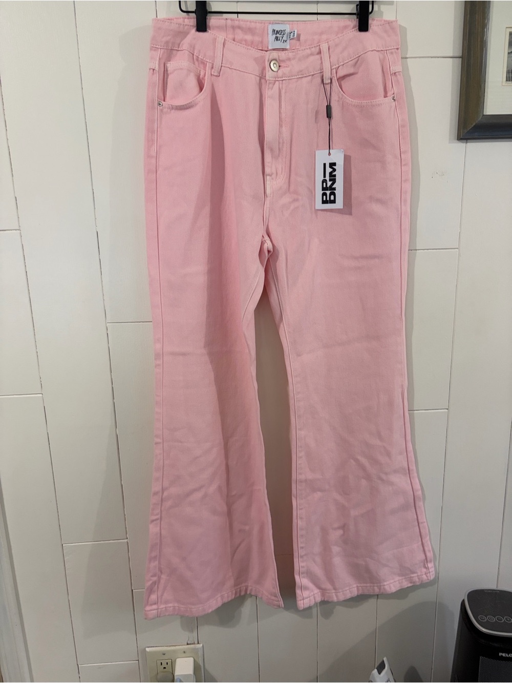 Princess Polly Cascade Wide-Leg Women’s Pink Jeans